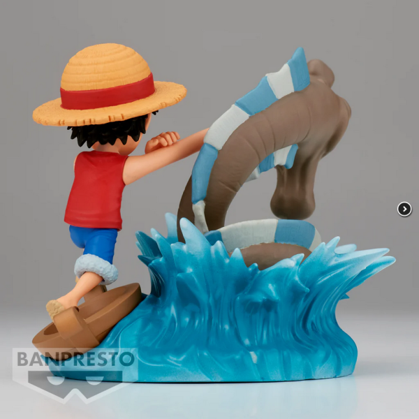 One Piece World Collectable Figure Log Stories Monkey.D.Luffy Vs Local Sea Monster - Image 2