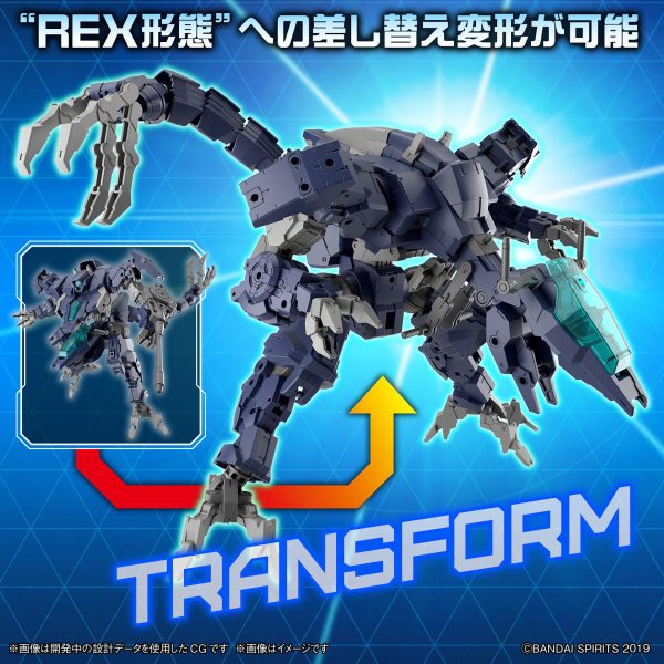 Bandai 1/144 30MM eEXM GIG-R01 Provedel (type-REX 01) - Image 2