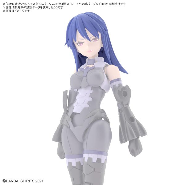 Bandai 30MS Option Hair Style Parts Vol.8 (4 Types) - Image 3