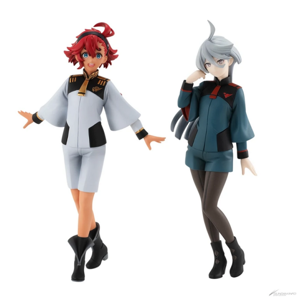 Premium Bandai Gasha Portraits The Witch from Mercury Suletta and Miorine Figure - Image 2