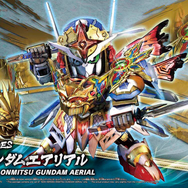 Bandai SDW Heroes Onmitsu Gundam Aerial