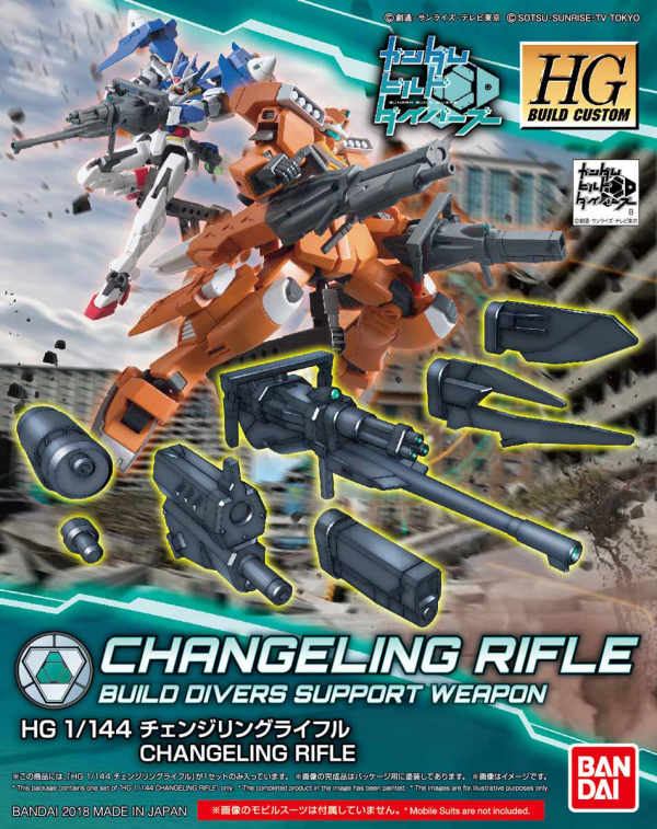 Bandai HGBC 1/144 Changeling Rifle