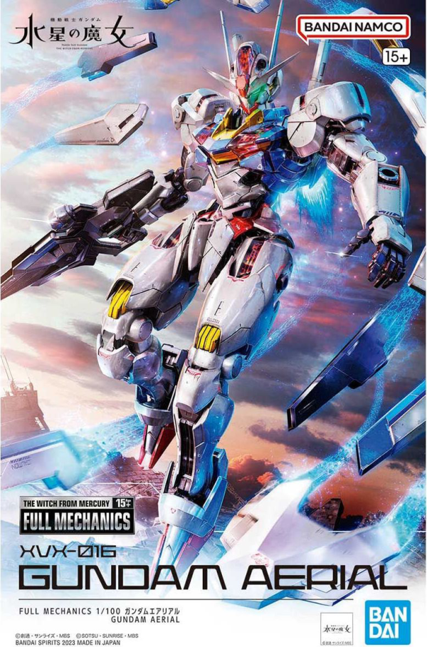 Bandai 1/100 Full Mechanics Gundam Aerial (Mobile Suit Gundam: The Witch from Mercury)