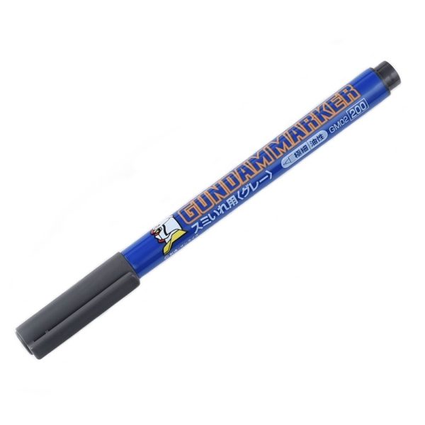 GSI Creos Gundam Marker GM-02 Gray Fine Tip (Panel Line)