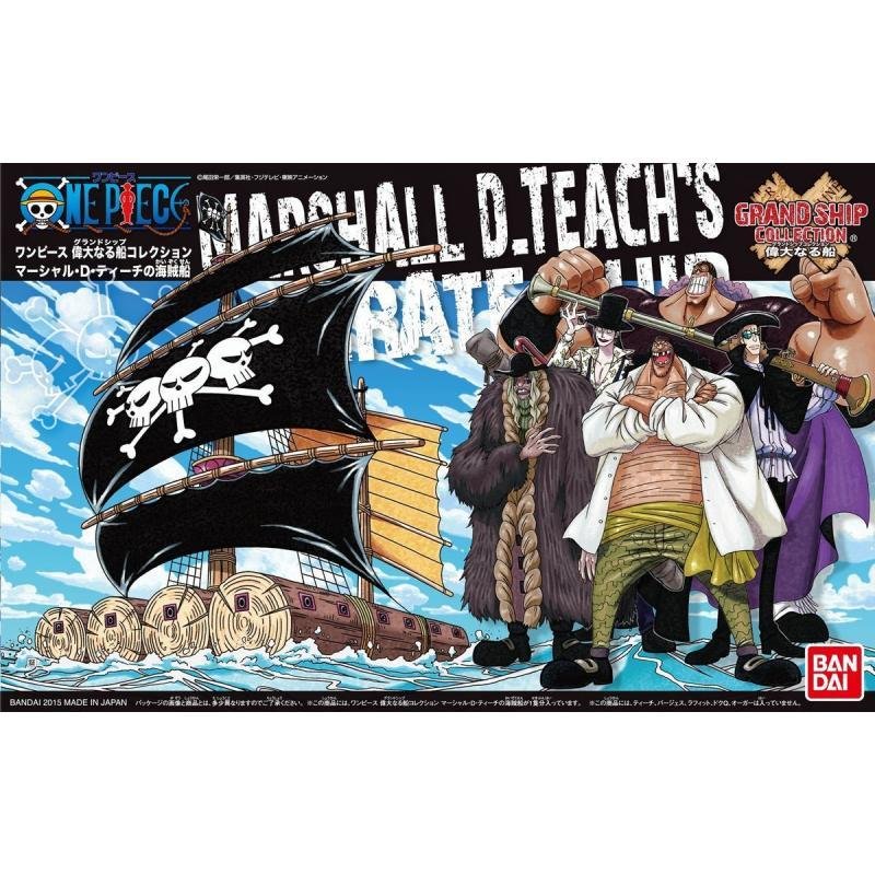 Bandai One Piece Grand Ship Collection Marshall D. Teach Pirate Ship