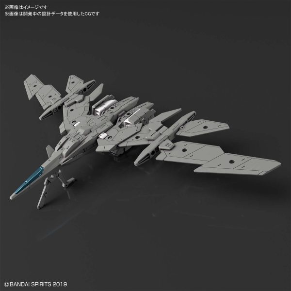 Bandai 1/144 30MM Exa Vehicle (Air Fighter Ver.) (Gray) - Image 2