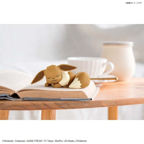 Bandai Pokemon Plamo Collection Quick!! 07 Eevee (Good Night Pose) - Image 3