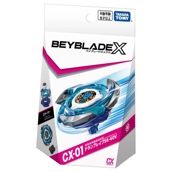 Takara Tomy BEYBLADE X CX-01 Starter Doran Brave S6-60V