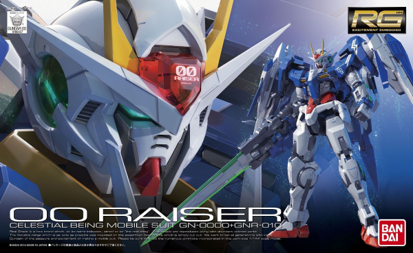 Bandai 1/144 RG GN-0000+GNR-010 OO Raiser