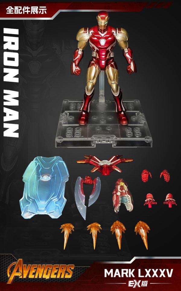 Blokees Blokees Figures – Marvel Infinity Saga – CC01 Iron Man SE - Image 3