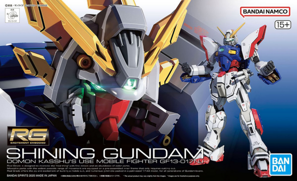 Bandai 1/144 RG Shining Gundam