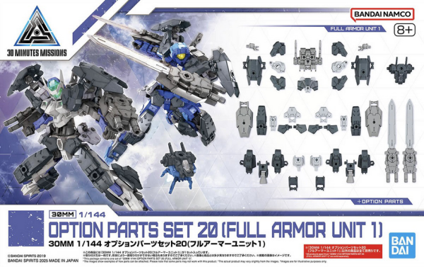Bandai 1/144 30MM Option Parts Set 20 (Full Armor Unit 1)