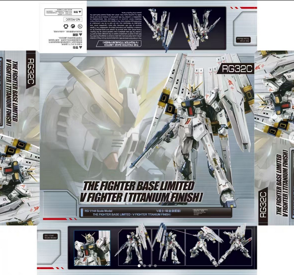 RG32C 1/144 Rx-93 Titanium Finish