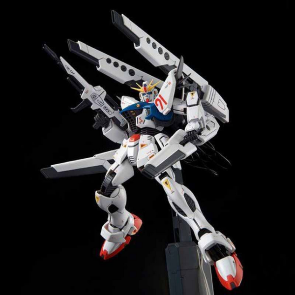 P-Bandai MG 1/100 GUNDAM F91 ver2.0 BACK CANON TYPE & TWIN V.S.B.R. SET UP TYPE