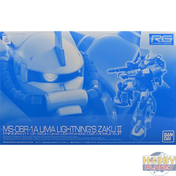 P-Bandai RG 1/144 MS-06R-1A Uma Lightning's Zaku II