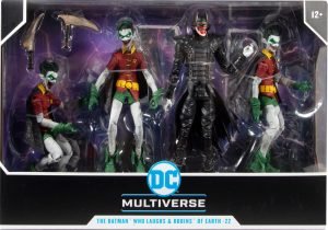DC McFarlane Toys The Batman " Who Laughs & Robins " Of Earth - 22